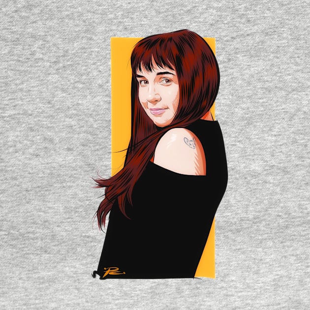 Lena Dunham - An illustration by Paul Cemmick by PLAYDIGITAL2020